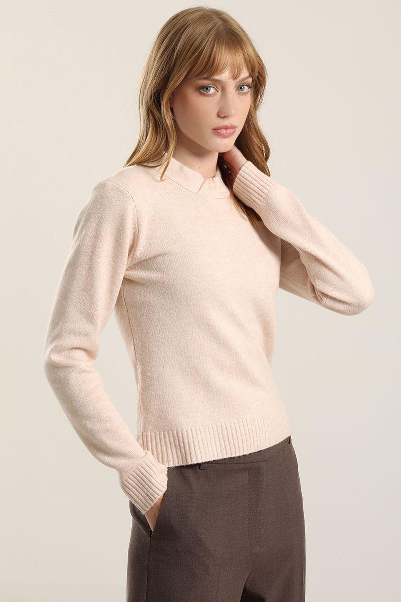 Jersey Punto Melange, Rosa Liola-2