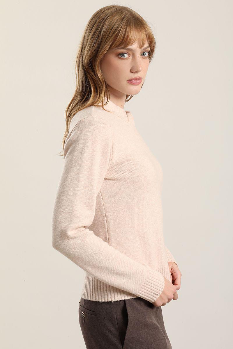 Jersey Punto Melange, Rosa Liola-4