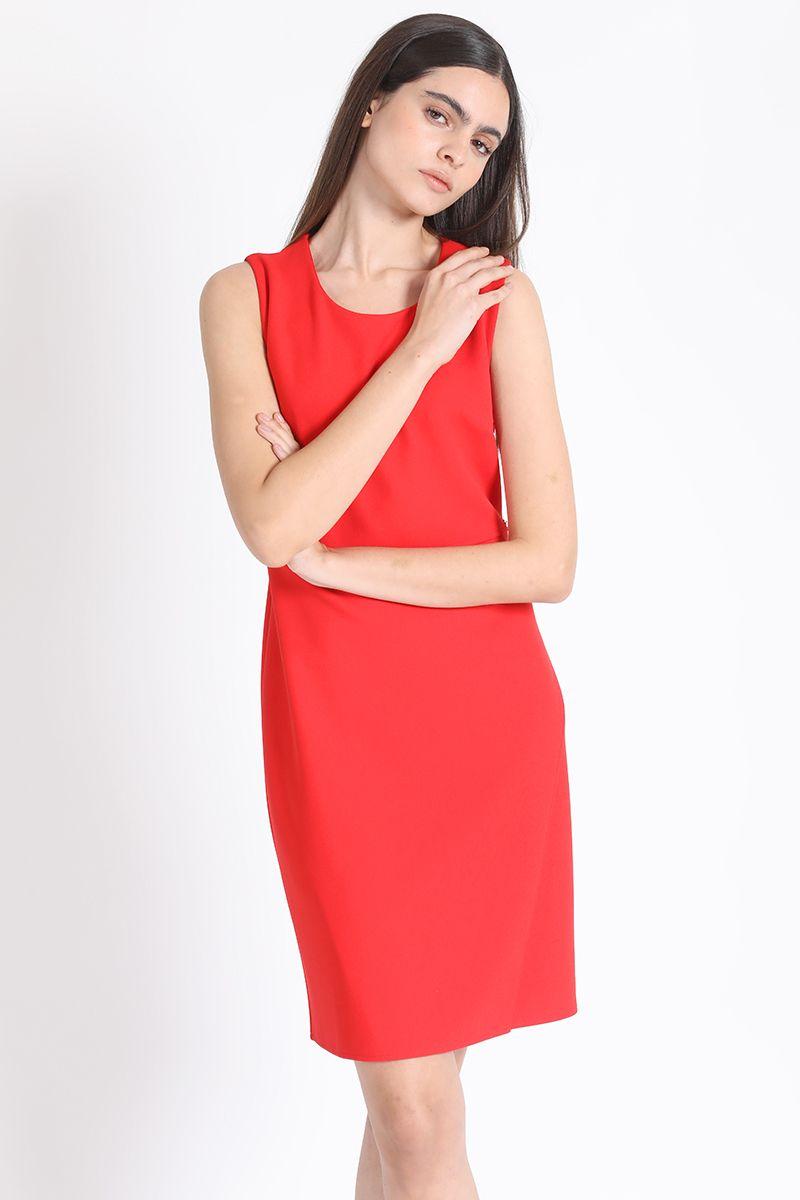 Vestido Corto Rojo Liola-3
