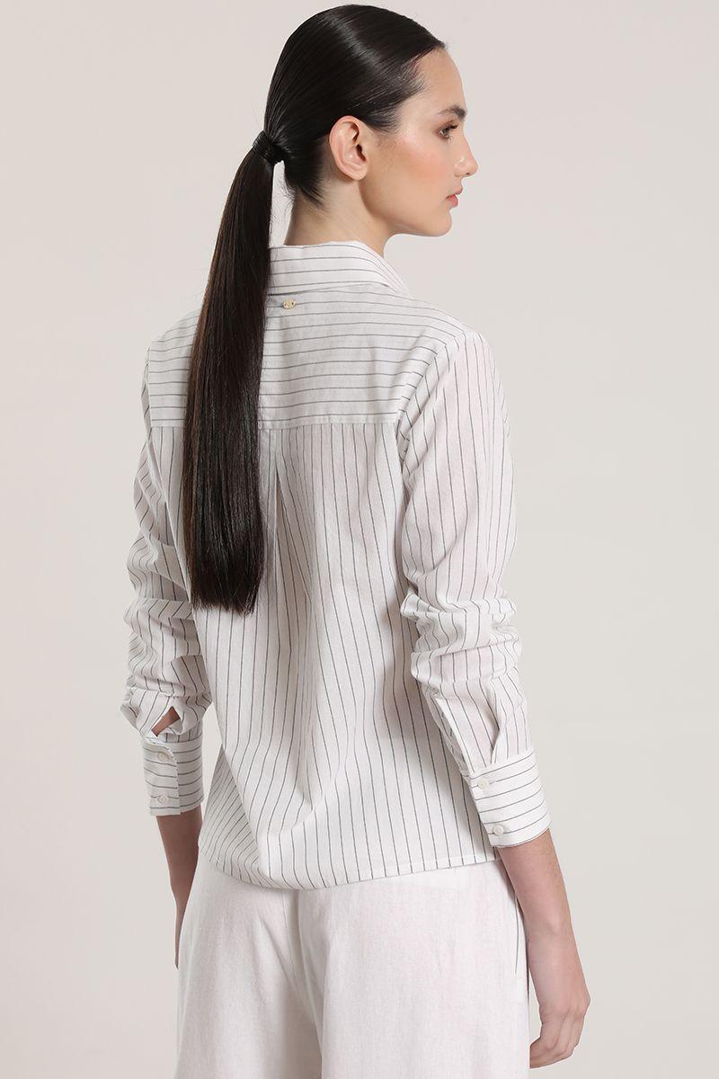 Camisa algodón liola mujer crudo-4