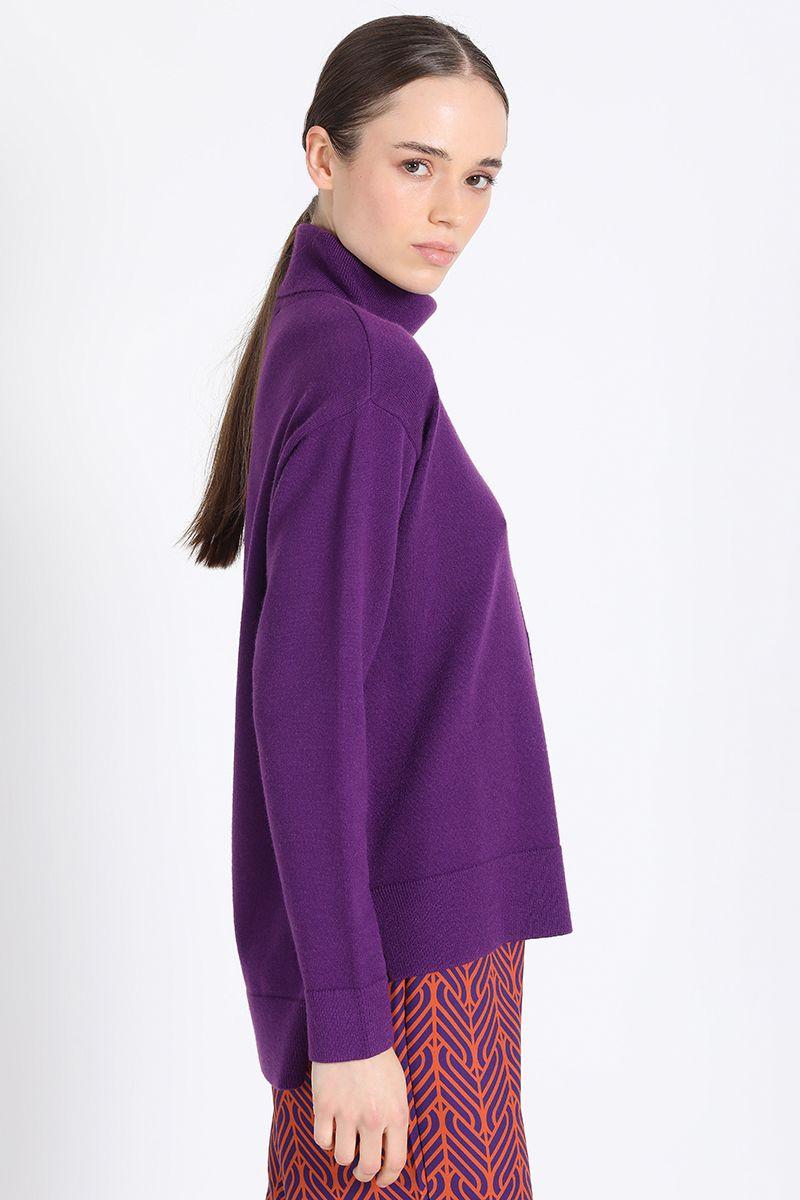 Tejido Punto Recto, Violeta Liola-1