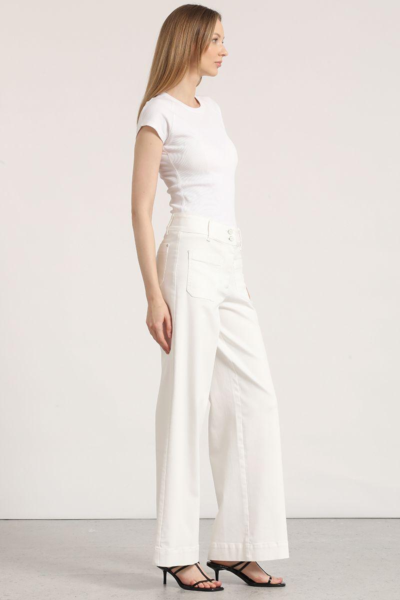Jeans palazzo Liola mujer crudo-1