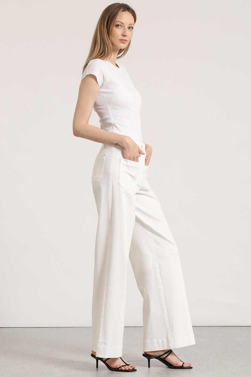 Jeans palazzo Liola mujer crudo-4