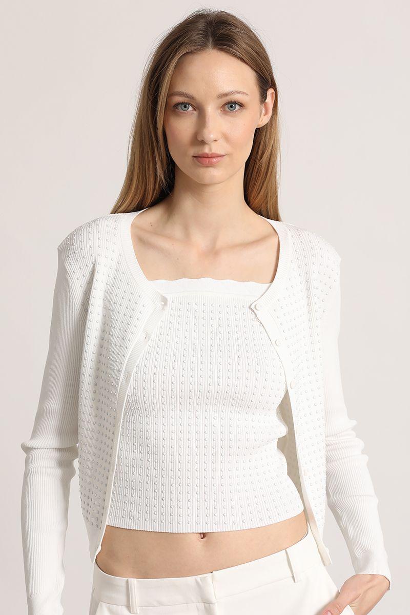 Top con tirantes Liola mujer crudo-1