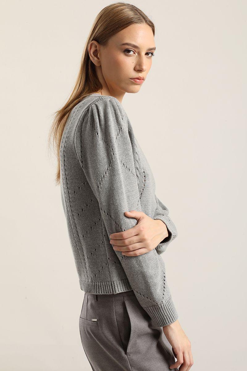 Jersey Punto, Gris Liola-2