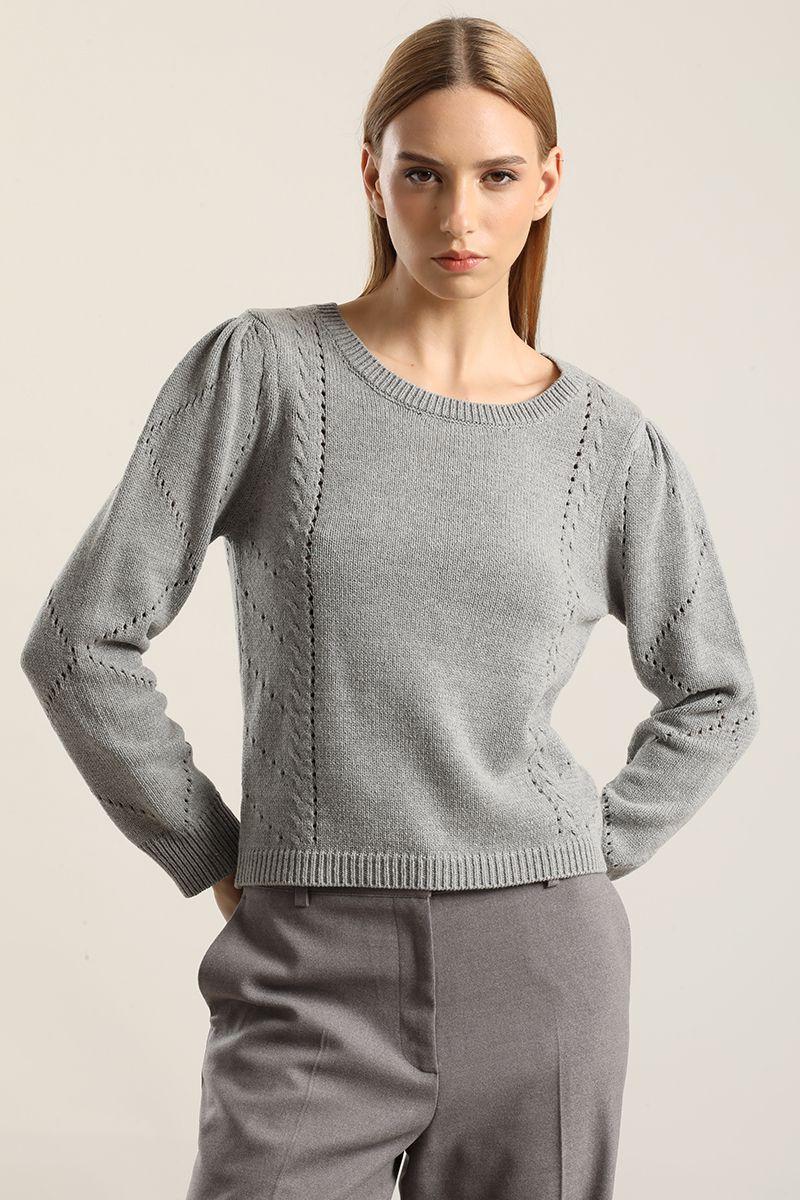 Jersey Punto, Gris Liola-5