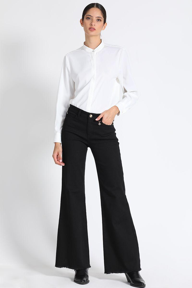 Blusa Cuello Mao Crudo Liola-1