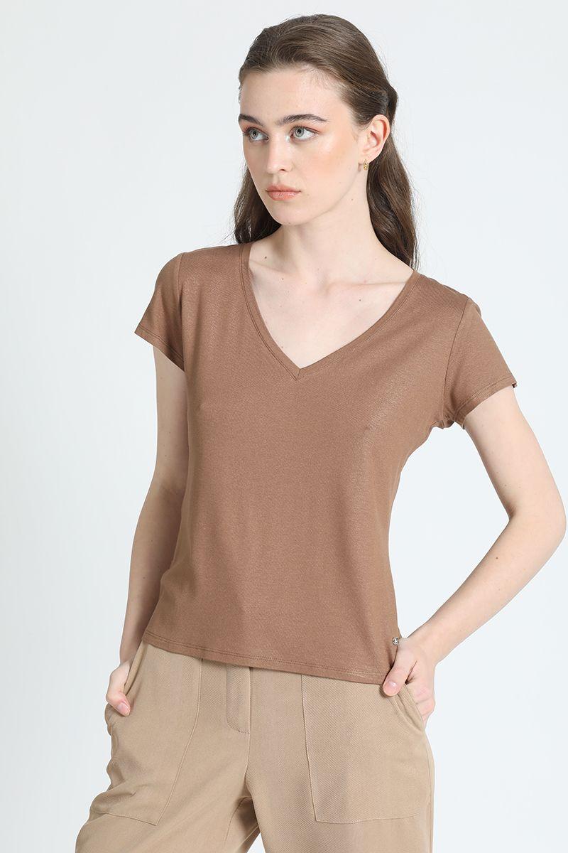 Polera Folia Café Liola-4