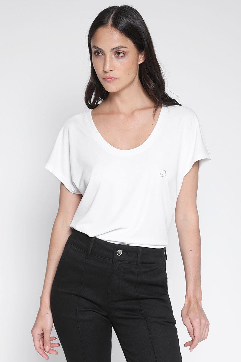 Polera Basica Logo Crudo Liola-3