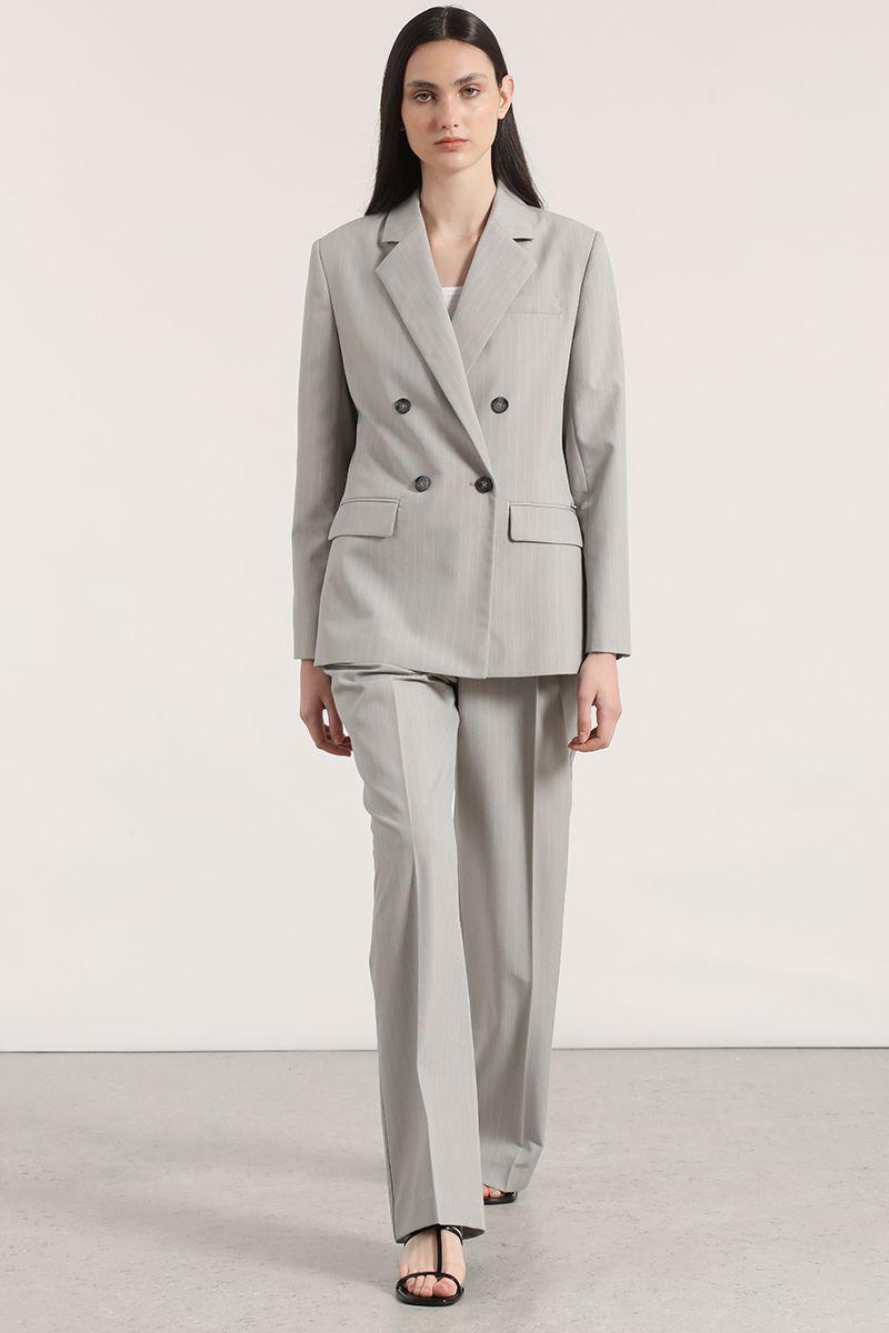 Blazer entallado cruce Liola mujer rosa-4