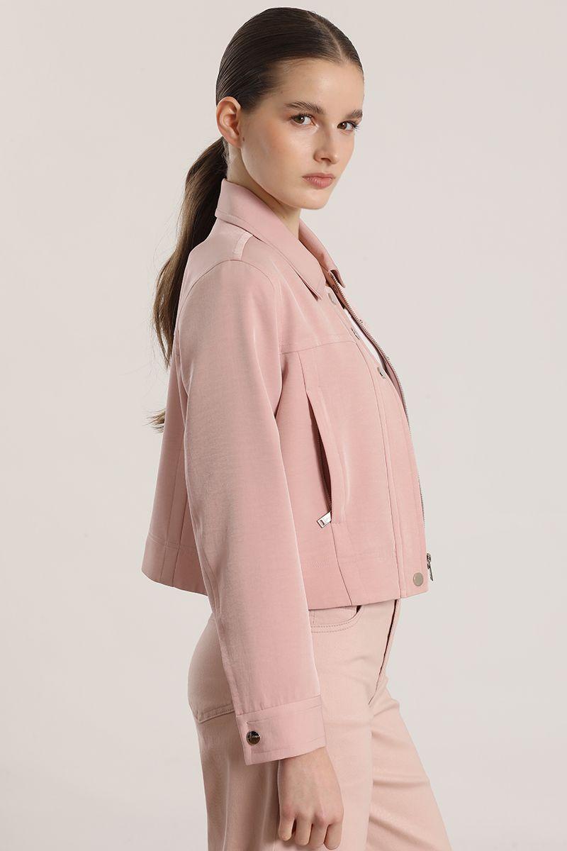 Chaqueta corta Liola mujer rosa-4