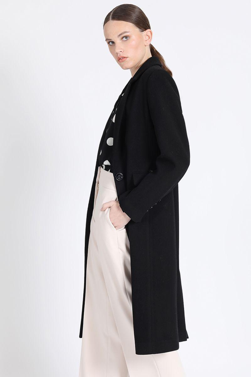 Abrigo Largo Muflon Negro Liola-3