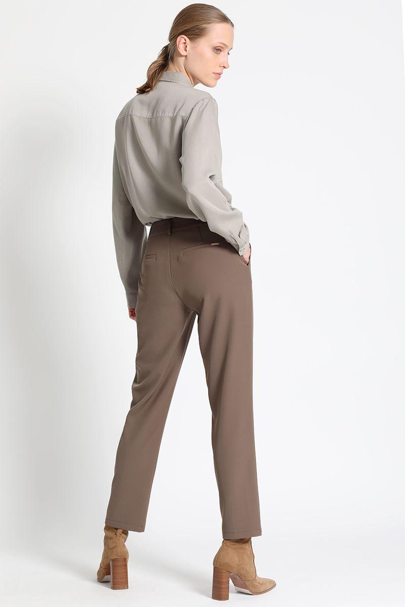 Pantalón Sastre Tiro Alto Cafe Liola-3