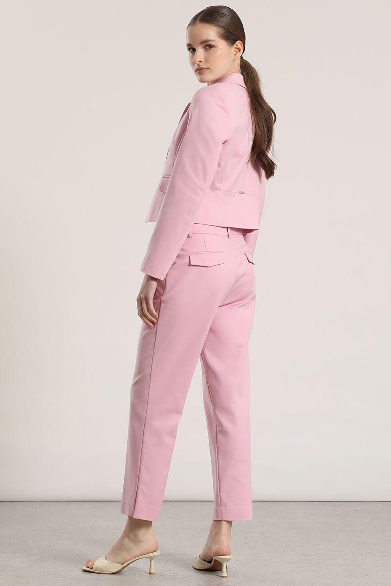 Pantalón sastre liola mujer rosa-4