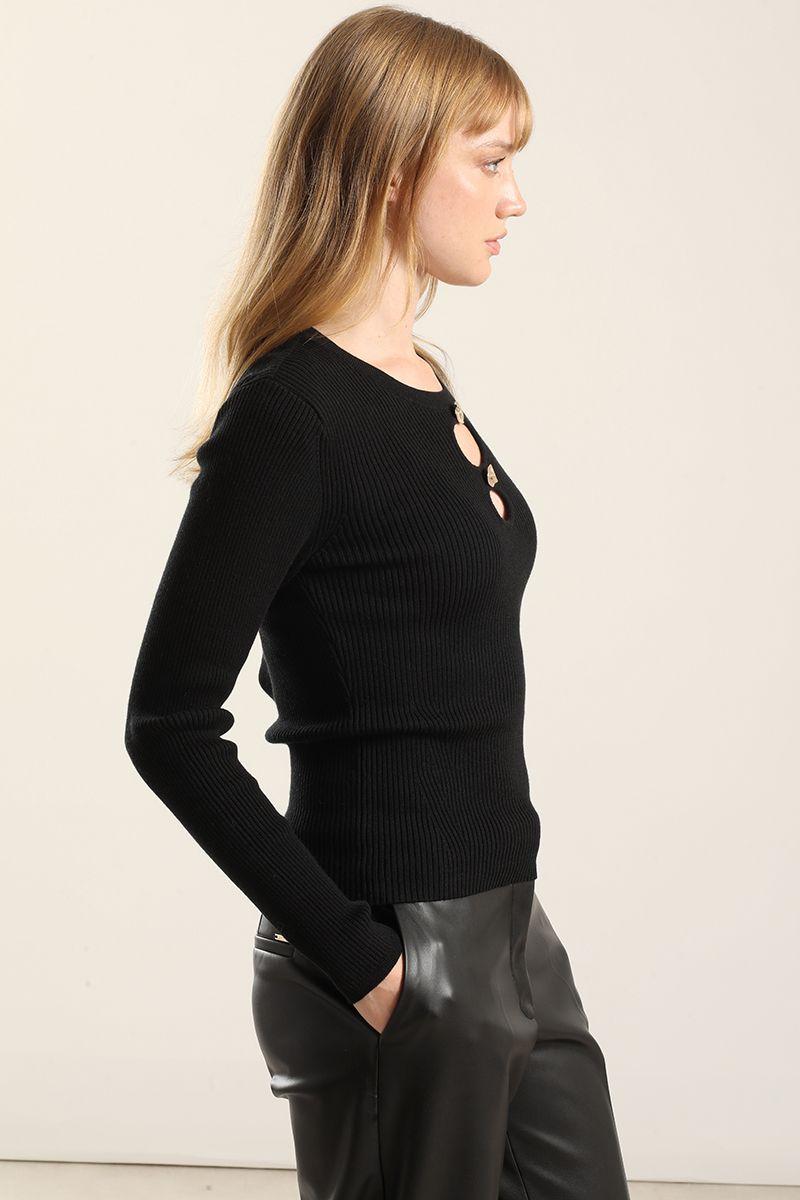 Jersey Punto Aberturas, Negro Liola-2