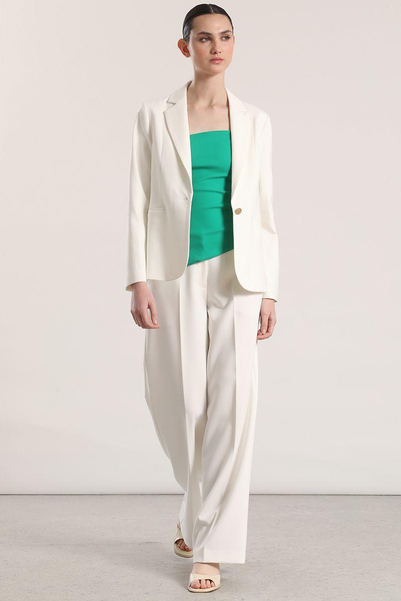 Blazer básico Liola mujer crudo-5