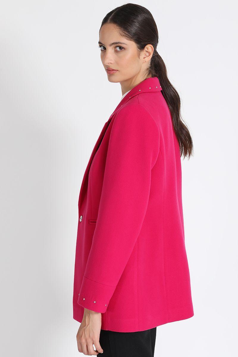 Blazer Largo Muflón Fresa Liola-3