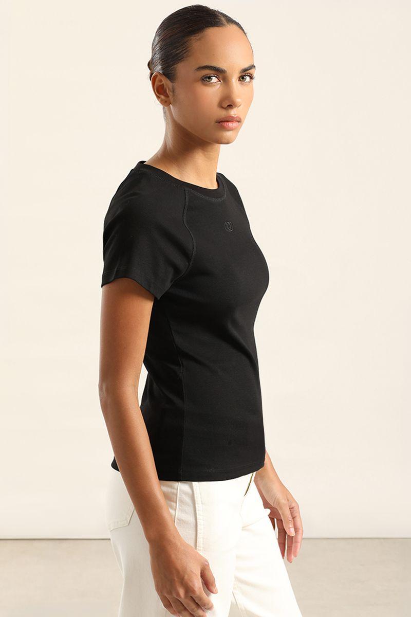 Polera Basica, Logo Liola, Negro Liola-2