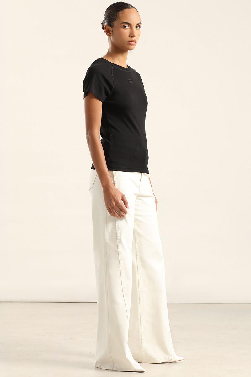 Polera Basica, Logo Liola, Negro Liola-5