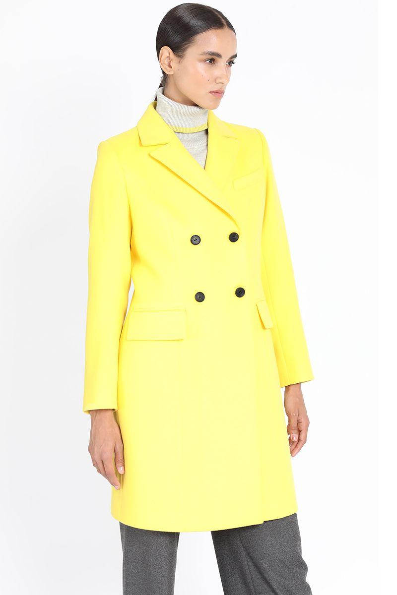 Abrigo Cruzado, Muflon Amarillo Liola-2