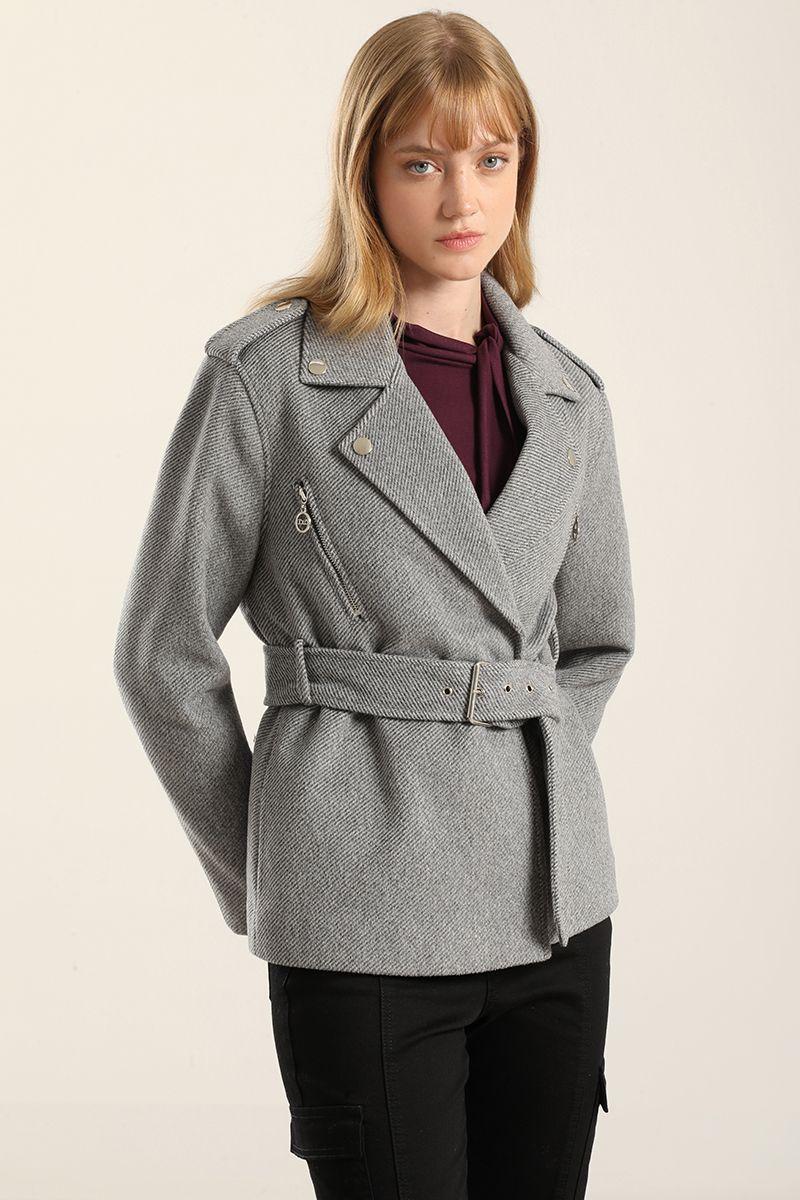 Chaqueta Biker Muflon Fantasia, Gris Liola-4