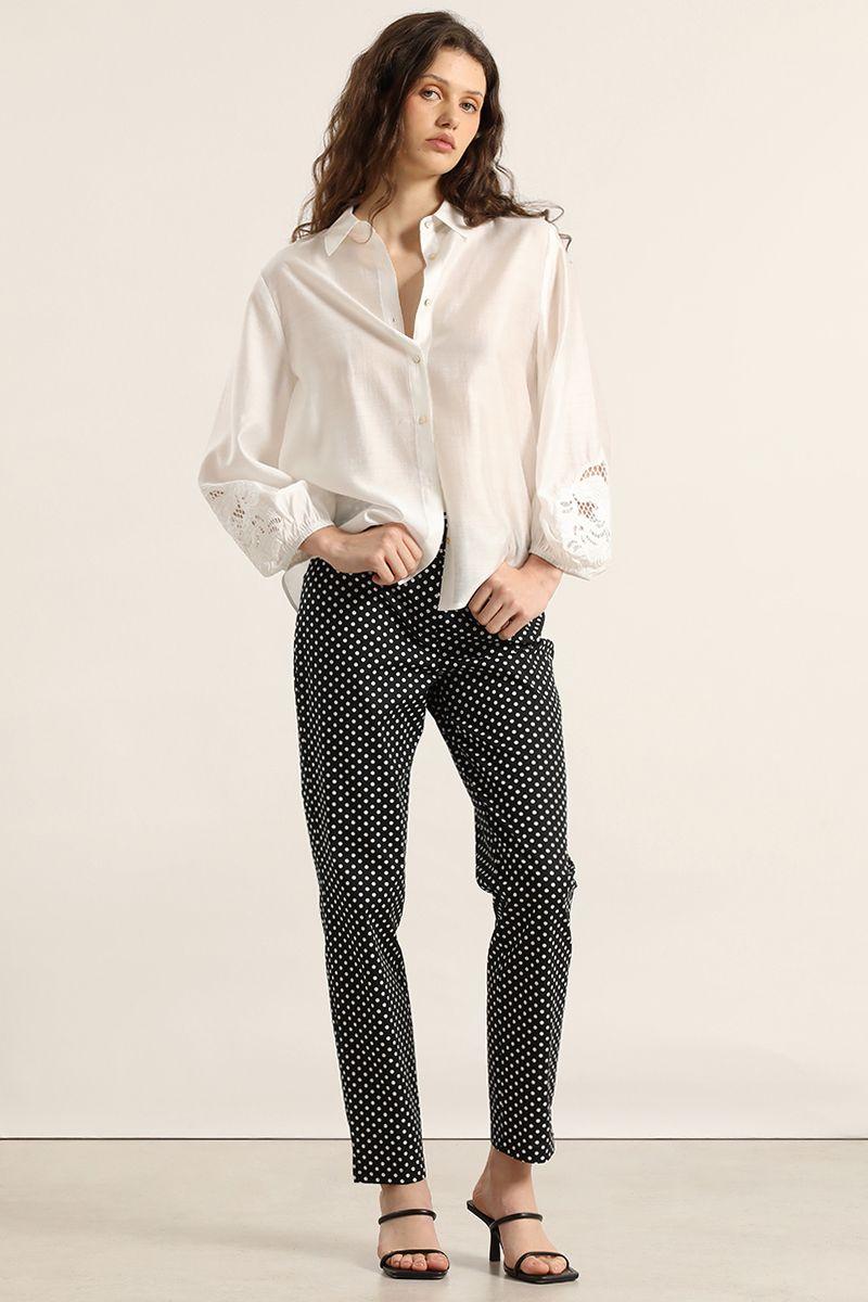 Blusa aplicacion fantasia, crudo Liola-6