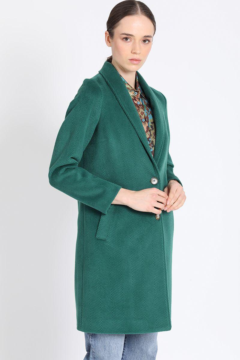 Tapado Con Solapa Verde Liola-5