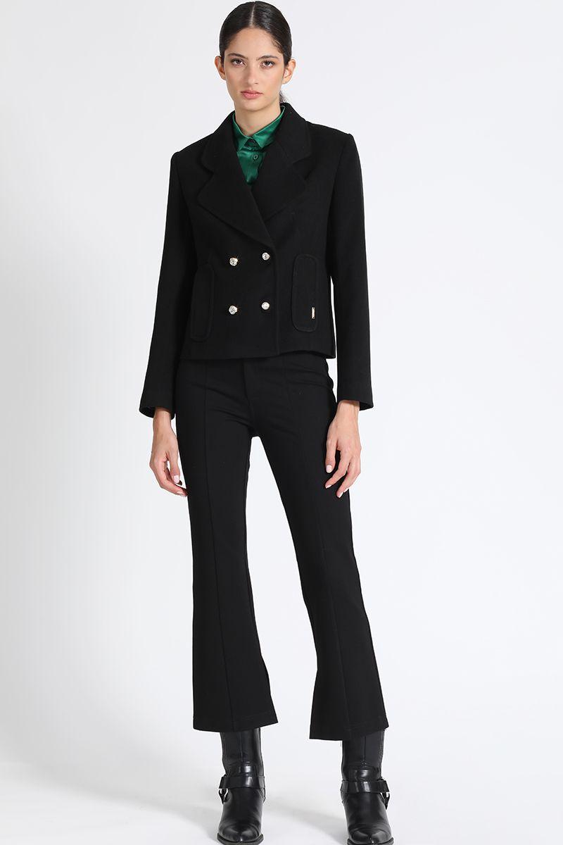 Chaqueta Corta Muflón Negro Liola-3