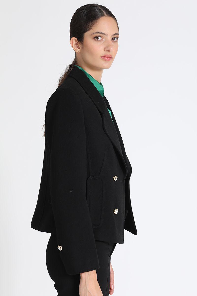 Chaqueta Corta Muflón Negro Liola-5