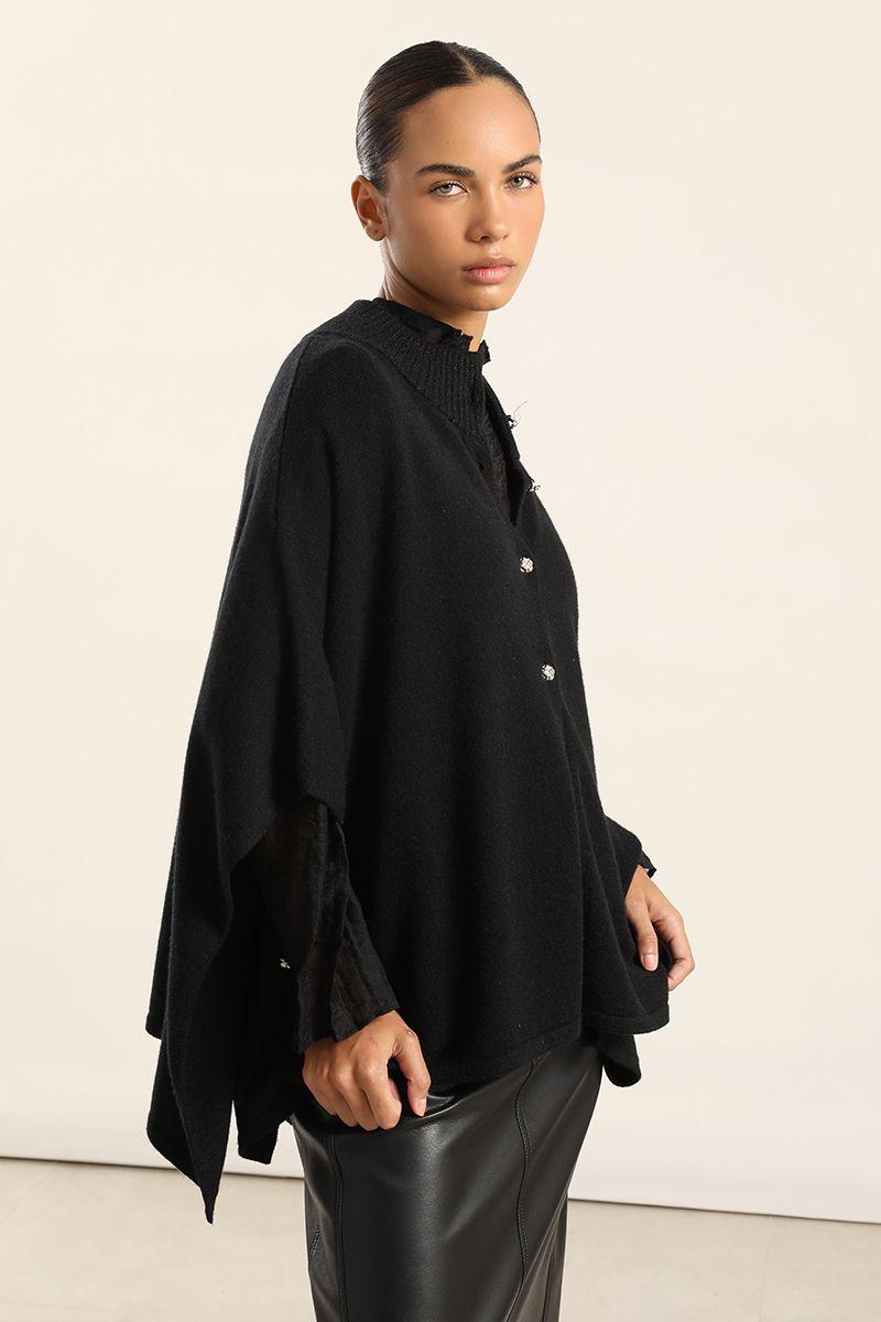Capa Punto, Boton Joya, Negro Liola-4