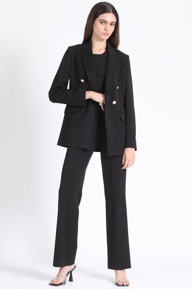Blazer Cruzado Negro Liola-1
