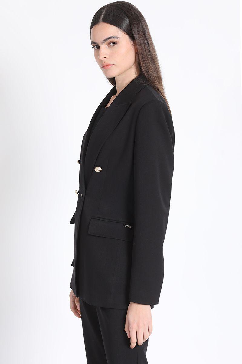 Blazer Cruzado Negro Liola-4