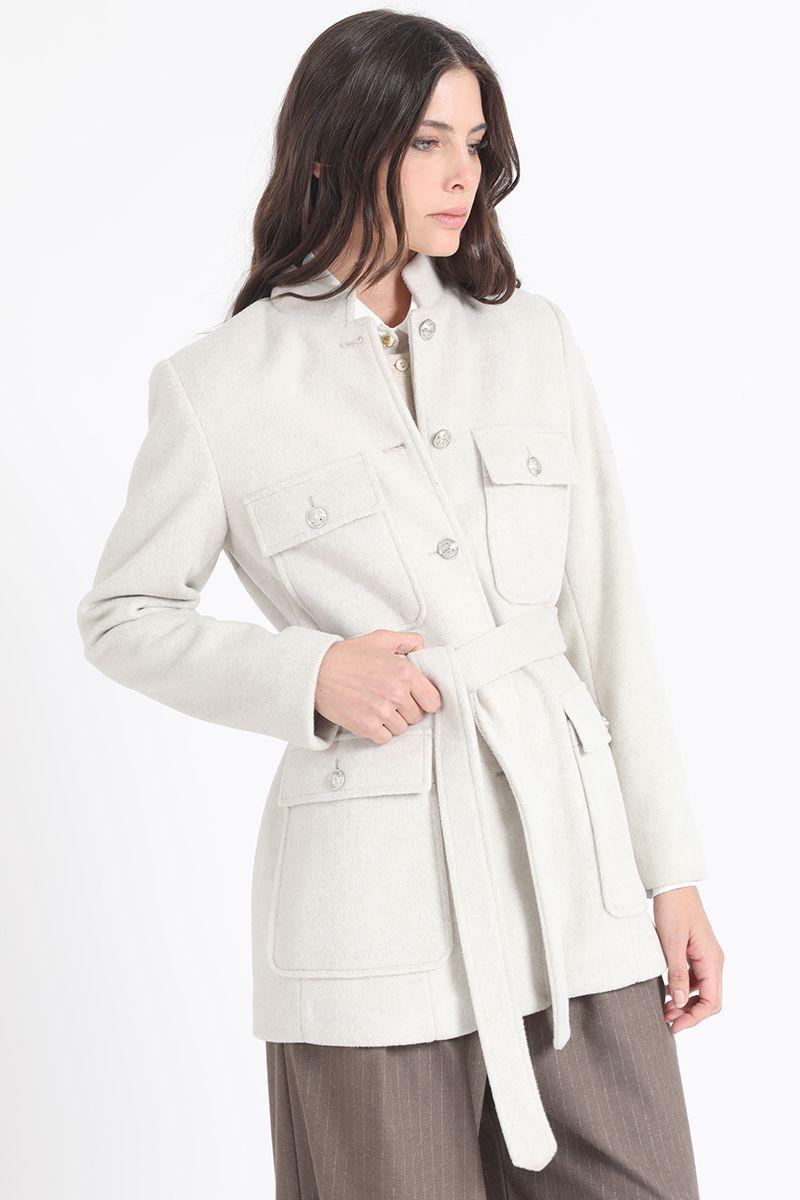 Chaqueton Cargo, Muflon Melange, Beige Liola-3