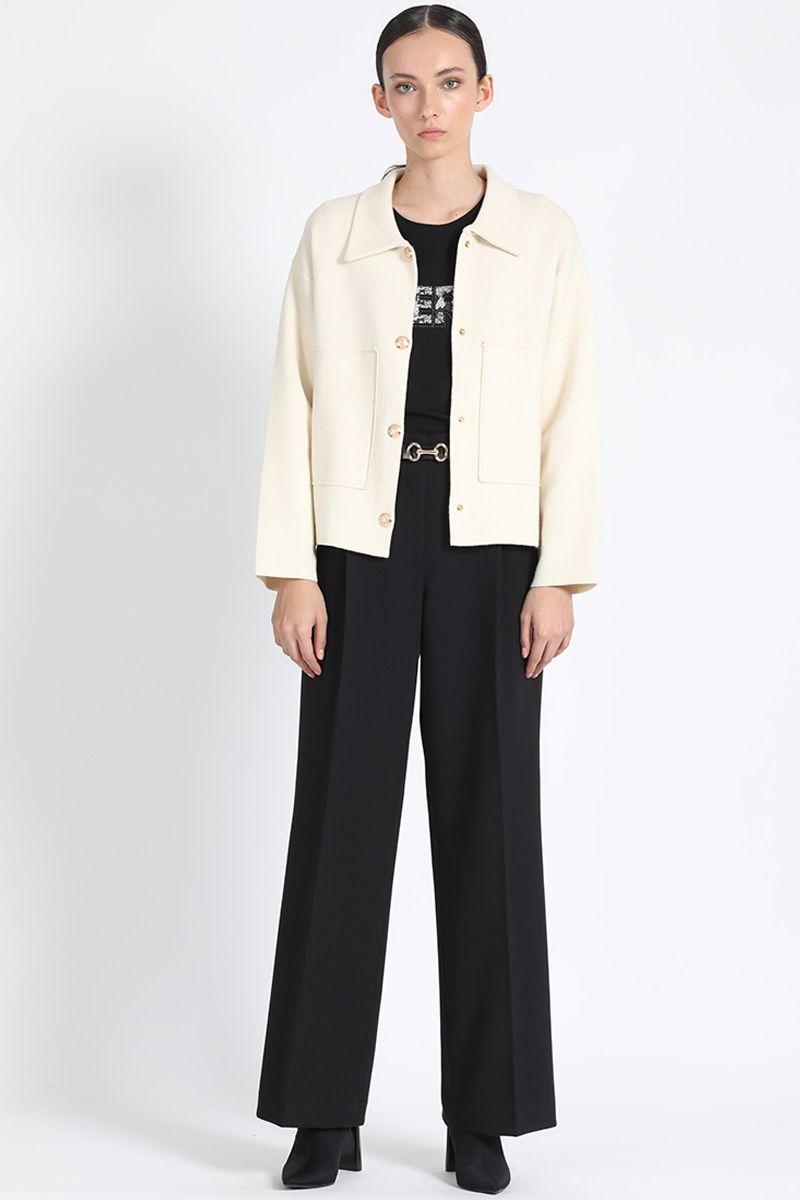 Pantalon Ancho Pinzas, Negro Liola-3