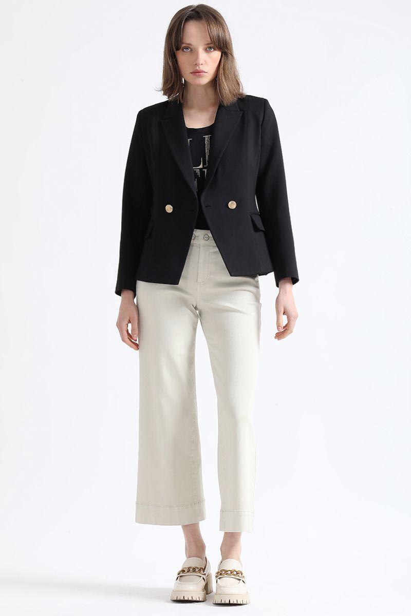 Blazer Cruzado, Negro Liola-1