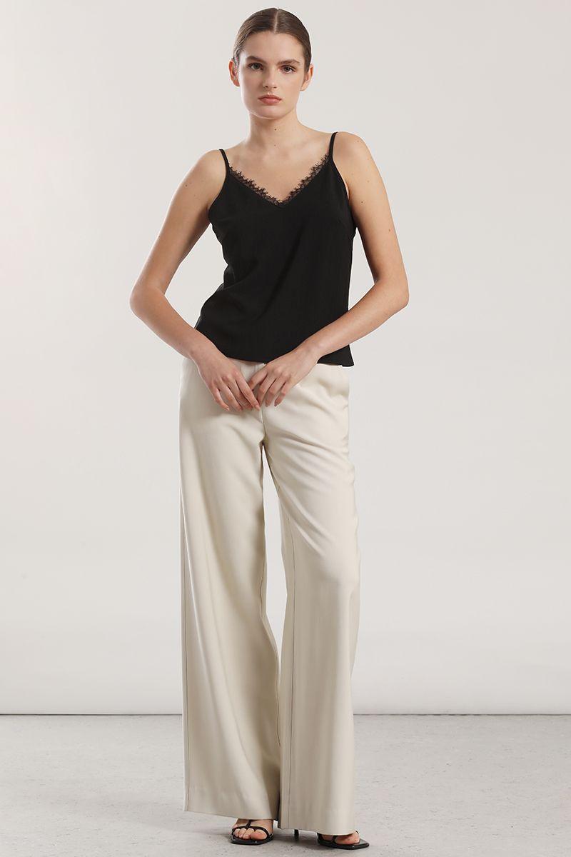 Top lencero lazo mujer Liola negro-2