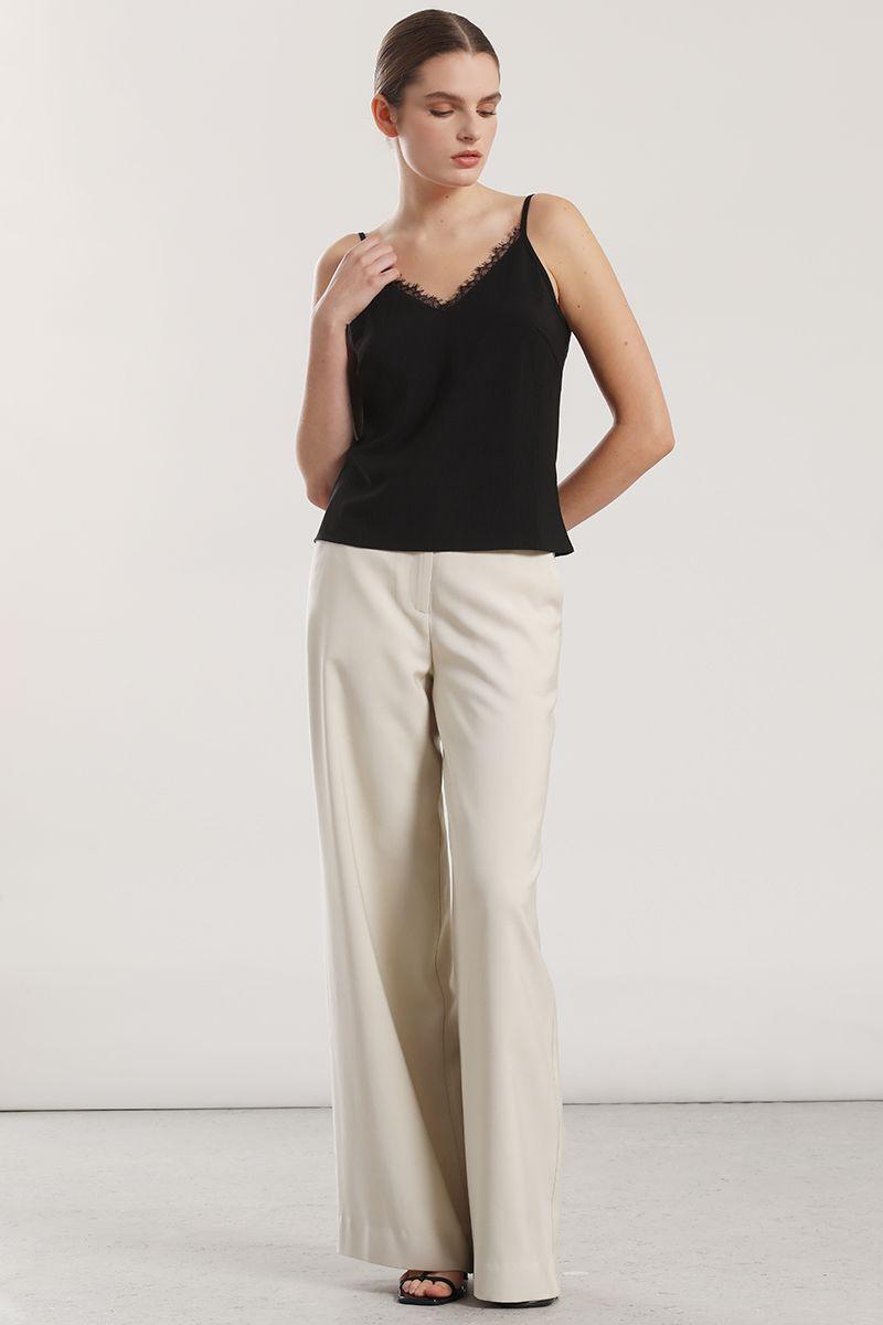 Top lencero lazo mujer Liola negro-5