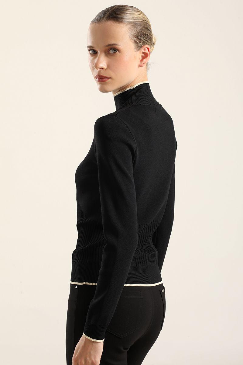 Jersey Punto Basico, Contratono, Negro Liola-3