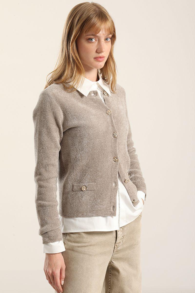 Cardigan Punto, Boton Fantasia, Topo Liola-3