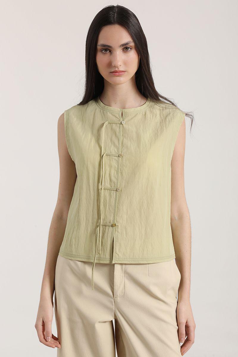 Top pabilos Liola mujer verde-0