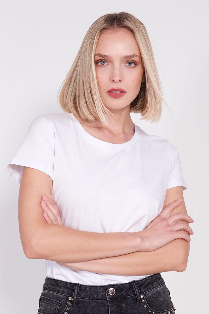 Polera Básica Blanco Liola-2