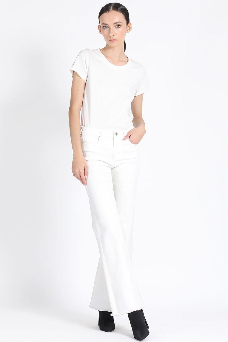 Pantalon Palazzo, Tiro Medio, Crudo Liola-1