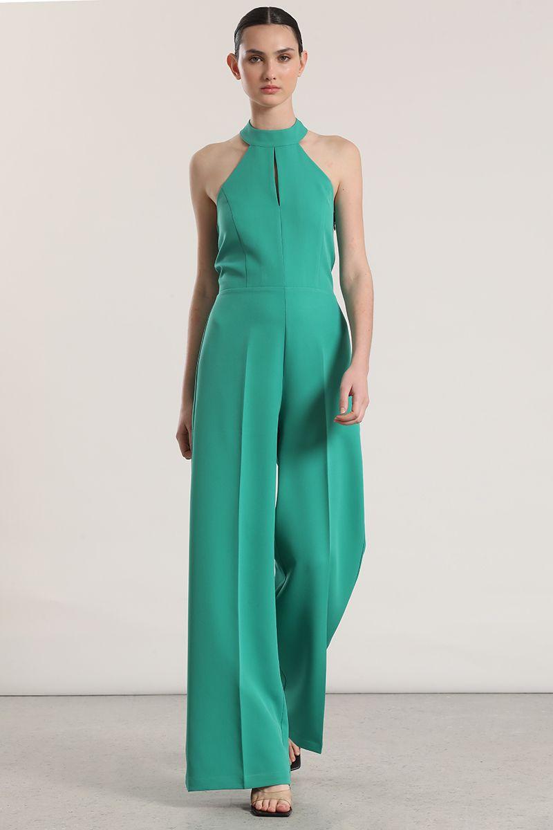 Enterito halter Liola mujer verde-0