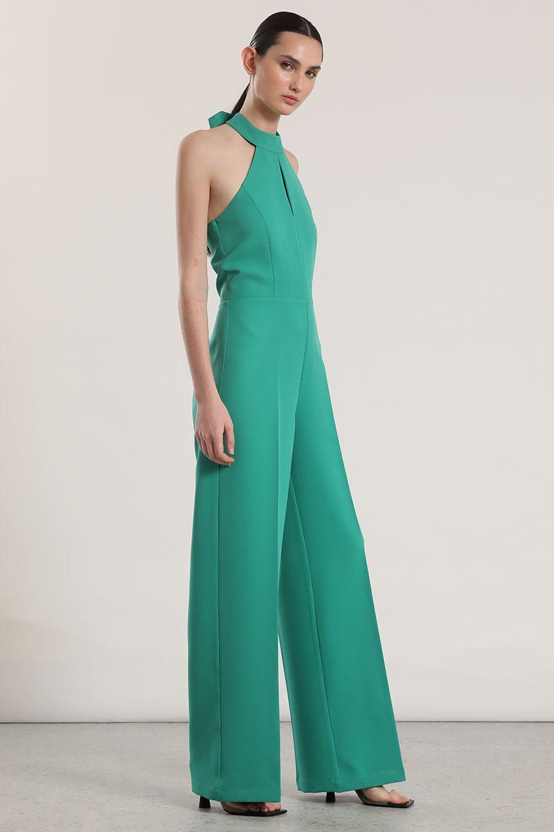 Enterito halter Liola mujer verde-5
