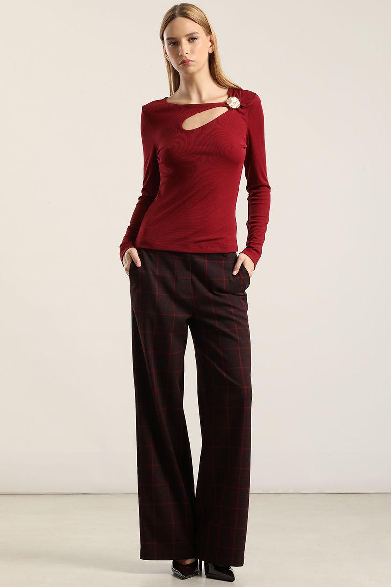 Top Herraje Metal, Cut Out, Burdeo Liola-1