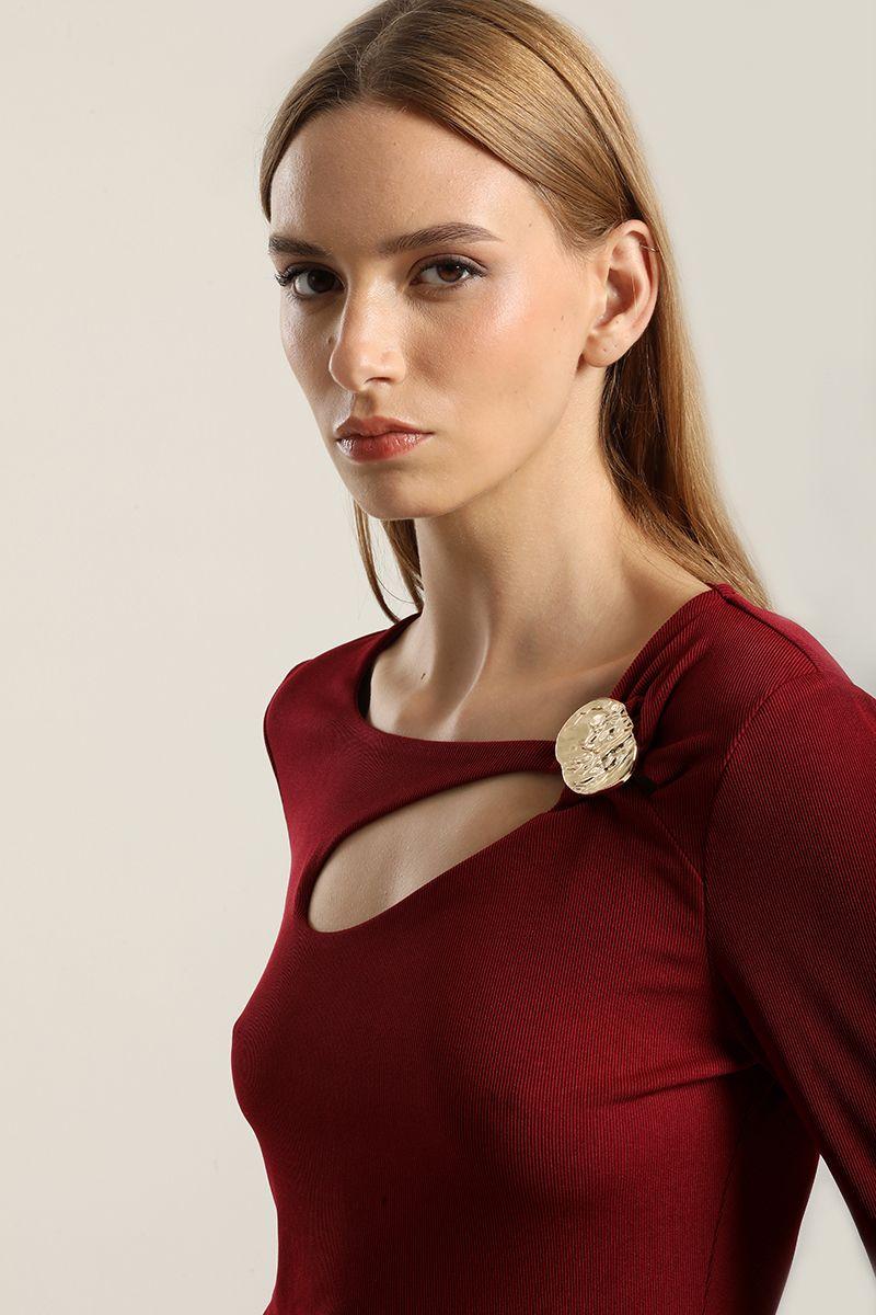 Top Herraje Metal, Cut Out, Burdeo Liola-2