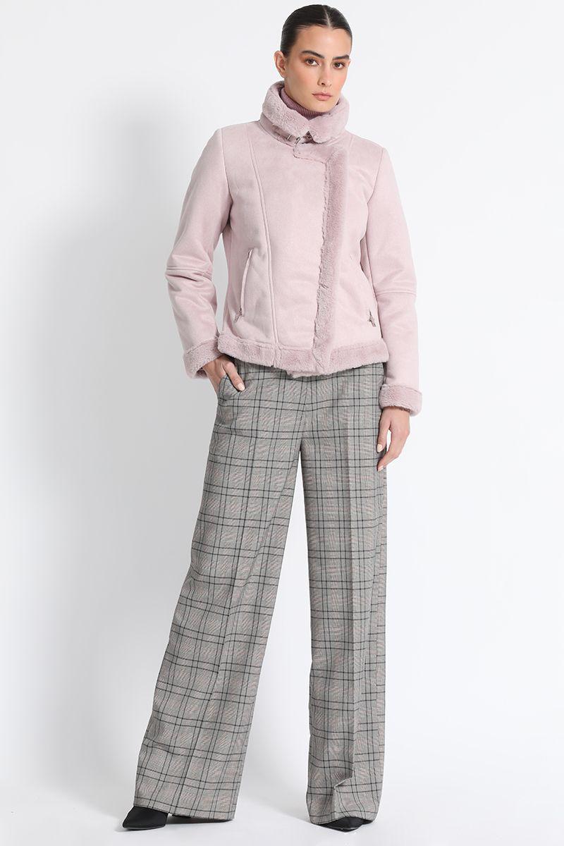 Chaqueta Aviador Rosa Liola-6