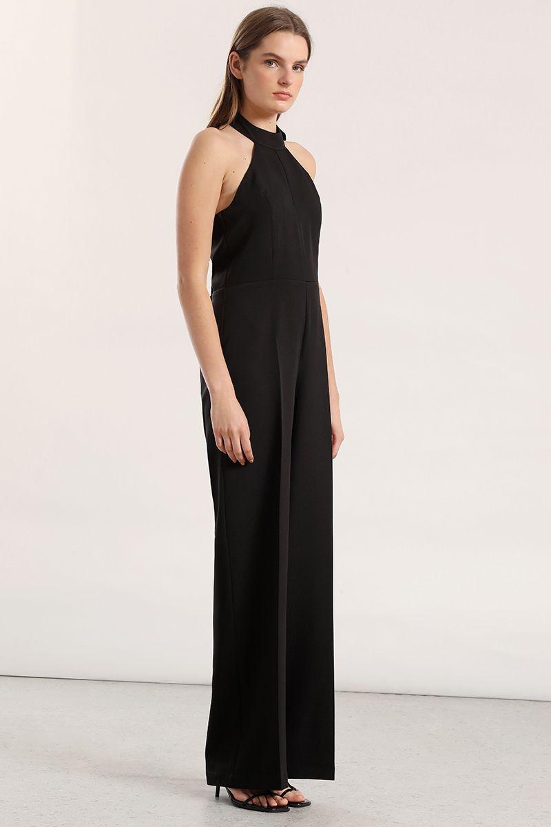 Enterito halter Liola mujer negro-3