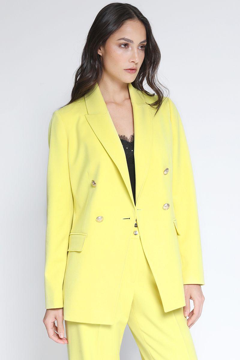 Blazer Cruzado Pistacho Liola-4