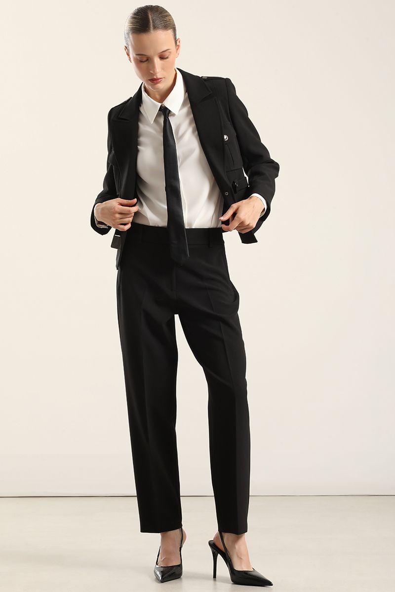 Pantalón sastre negro Liola-3